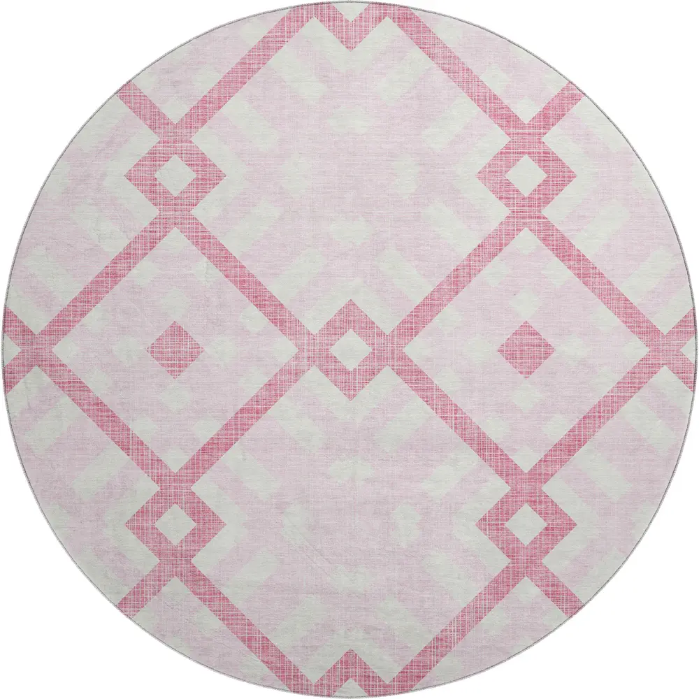 Mayfield AMF616 Pink 8' x 8' Rug