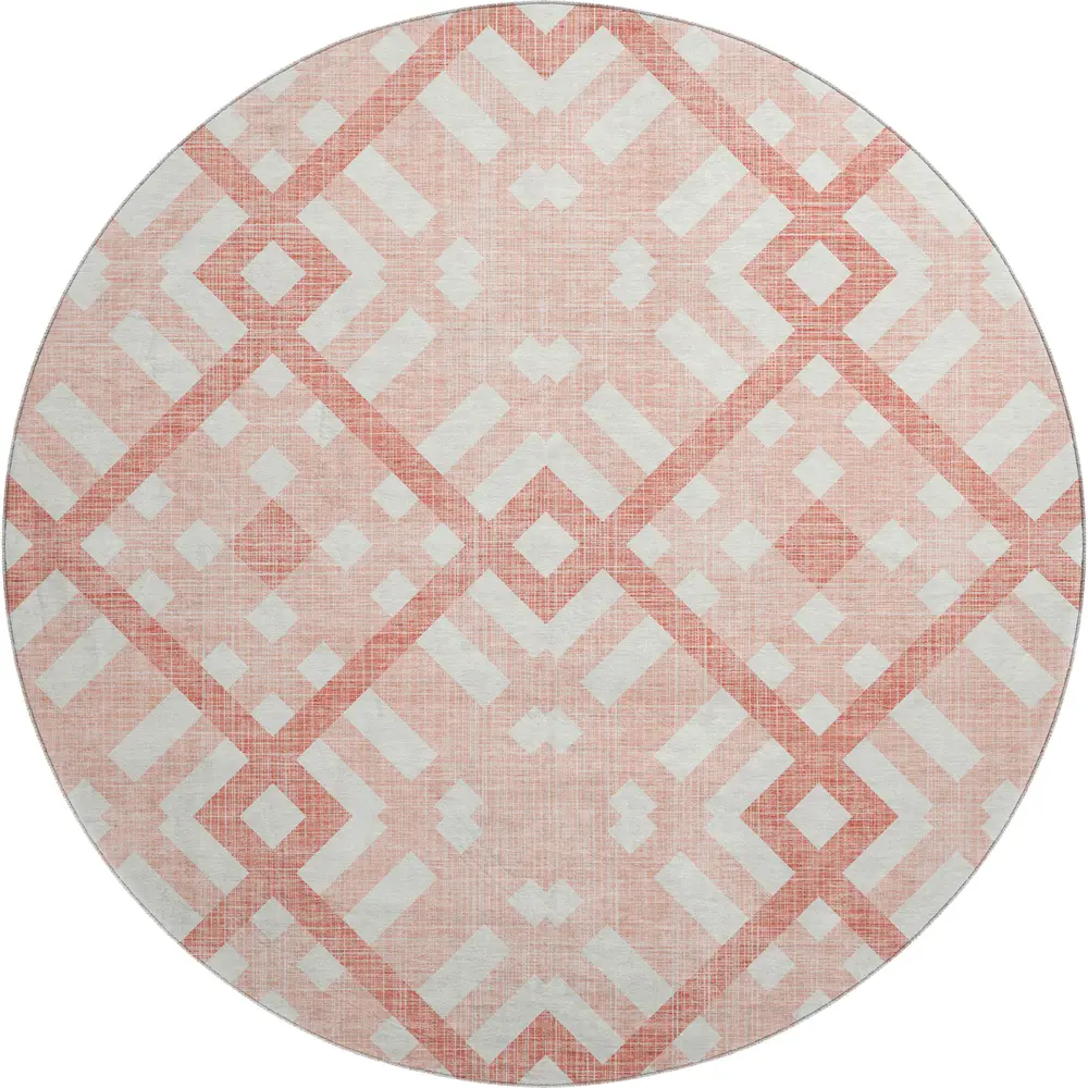 Mayfield AMF616 Salmon 8' x 8' Rug