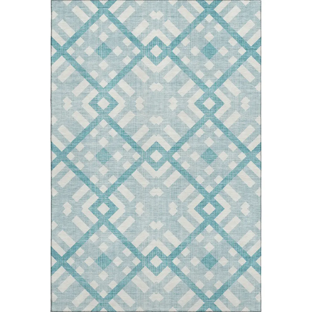 Mayfield AMF616 Teal 10' x 14' Rug