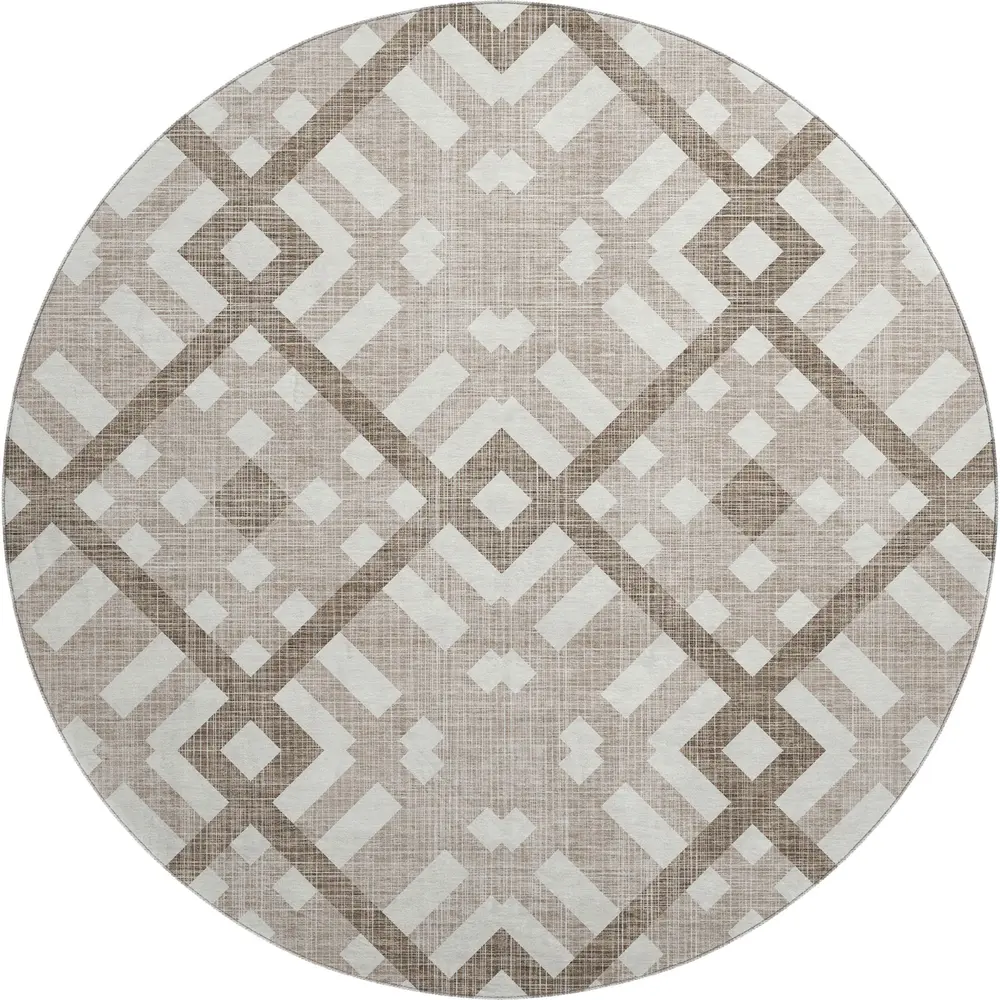 Mayfield AMF616 Taupe 8' x 8' Rug