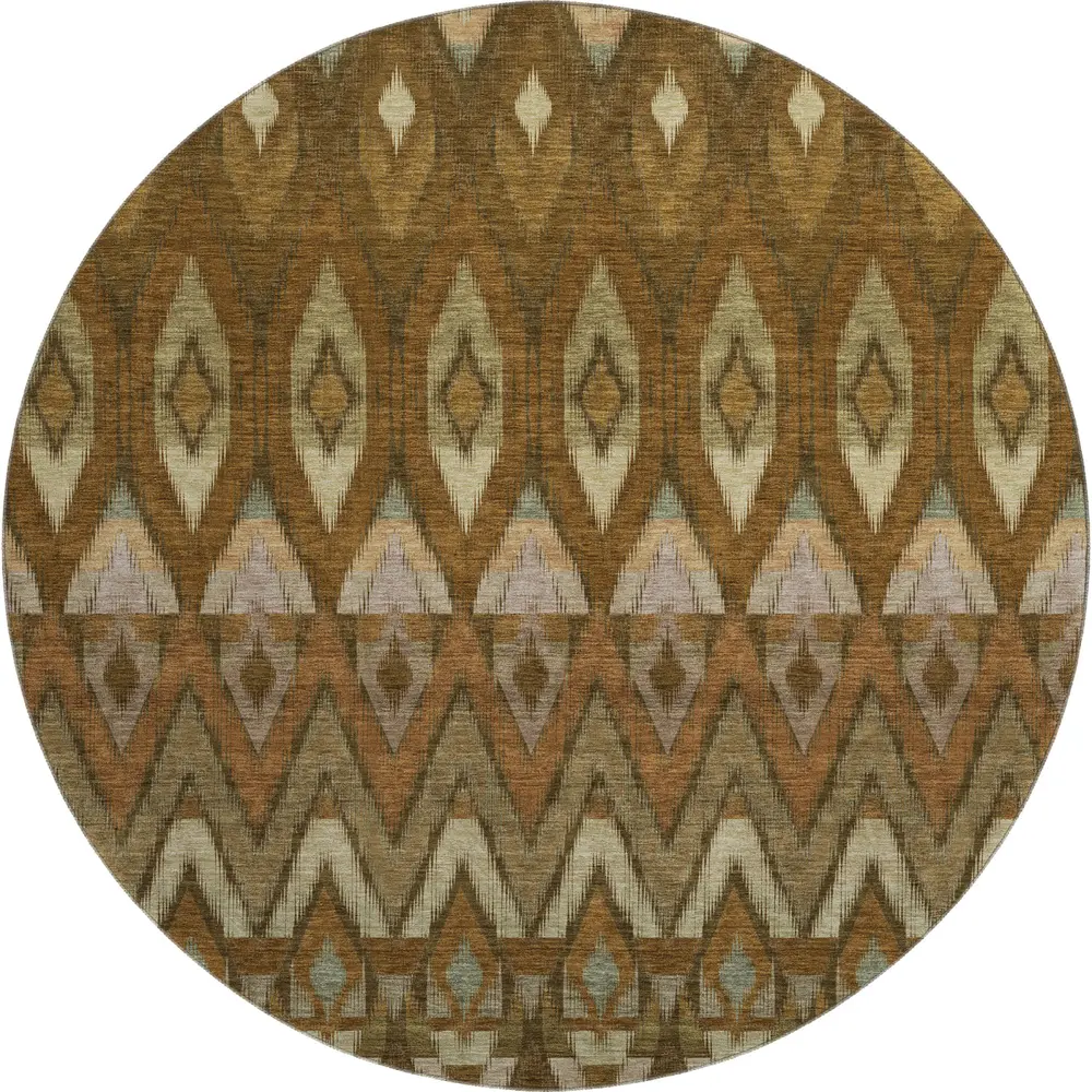 Mayfield AMF617 Brown 8' x 8' Rug