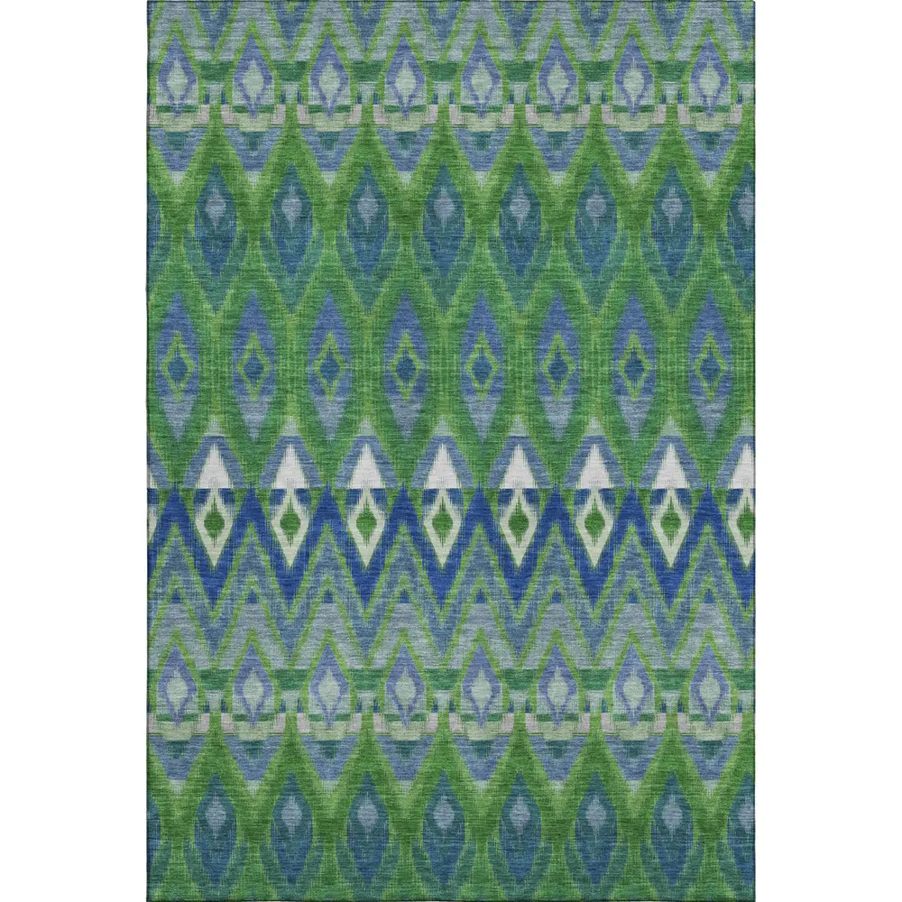 Mayfield AMF617 Green 9' x 12' Rug