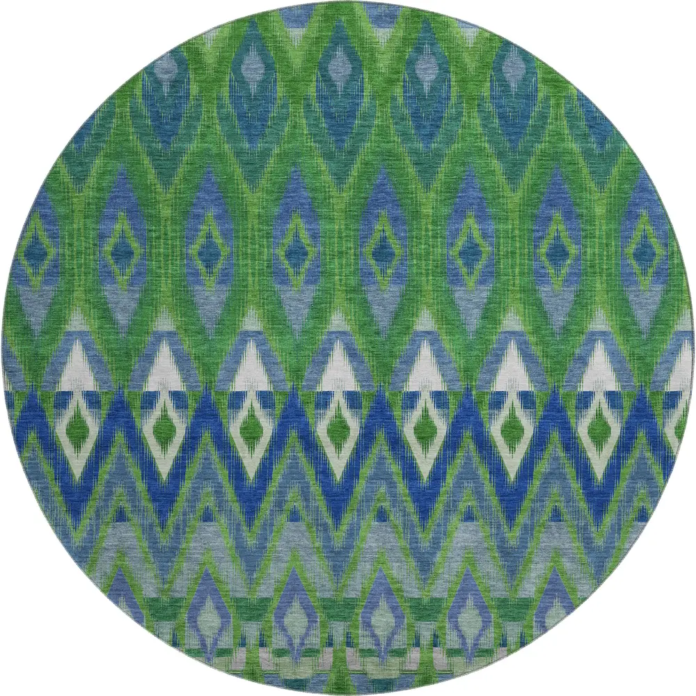 Mayfield AMF617 Green 8' x 8' Rug