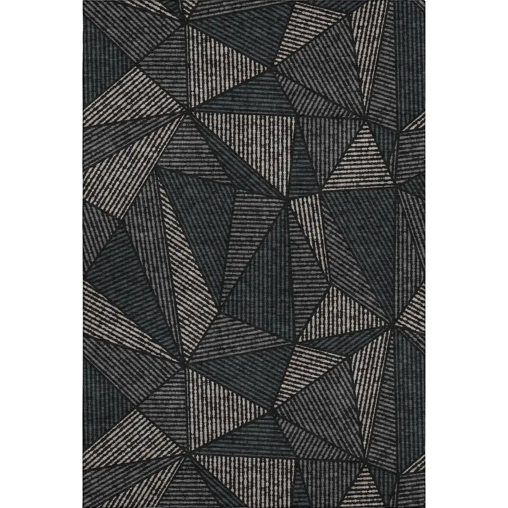 Mayfield AMF618 Black 3' x 5' Rug