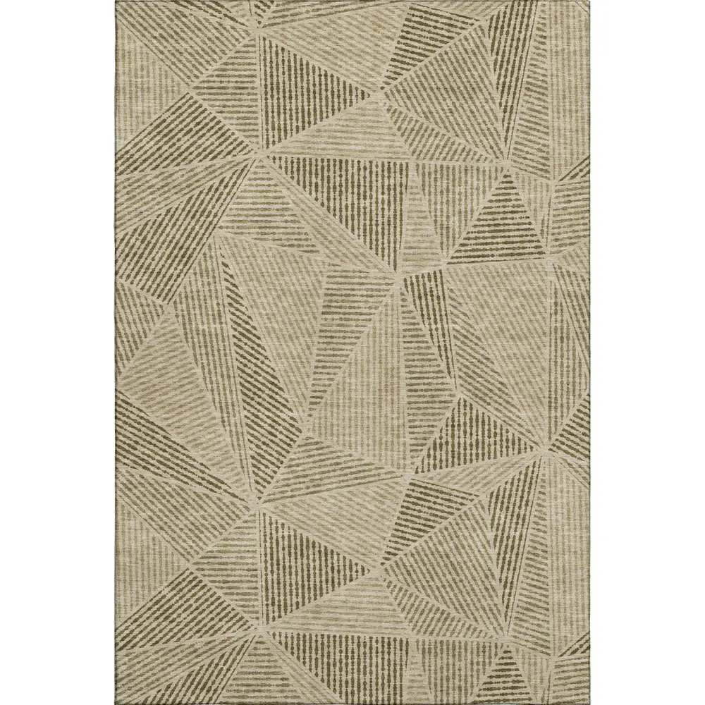 Mayfield AMF618 Khaki 3' x 5' Rug