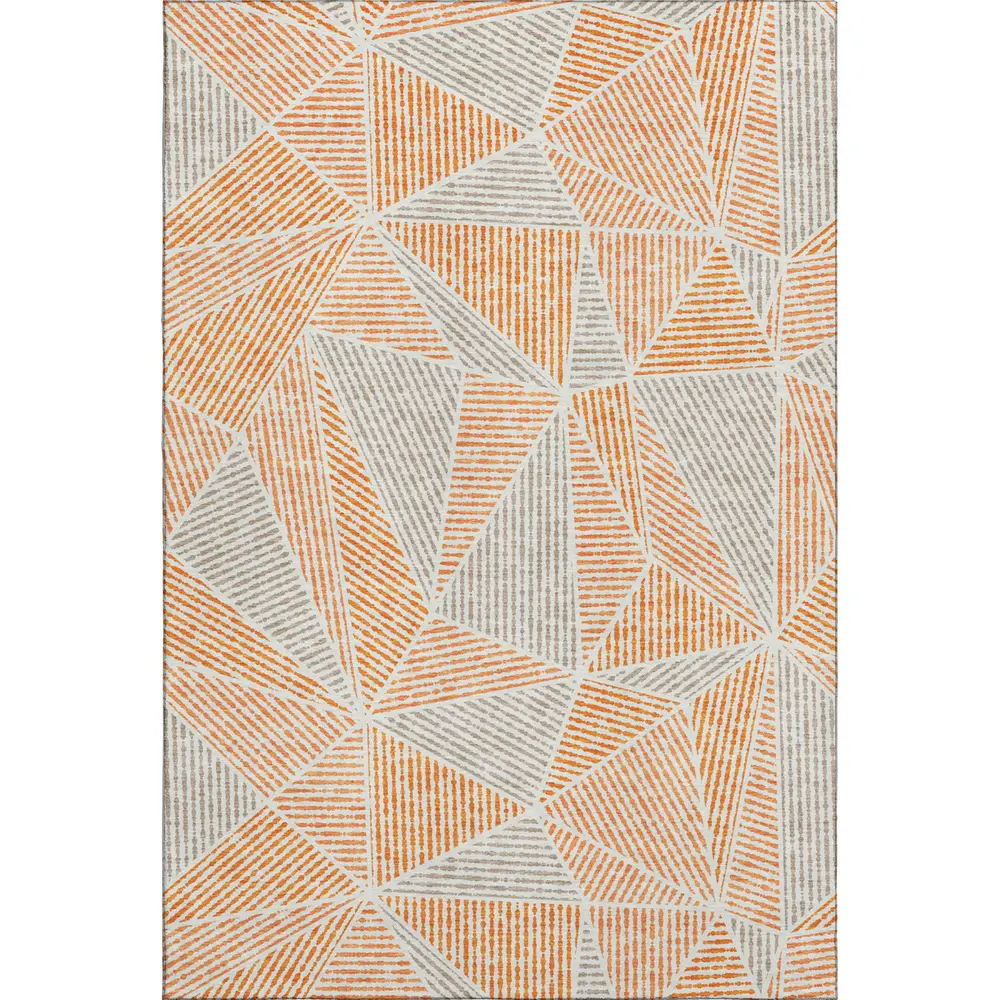 Mayfield AMF618 Orange 8' x 10' Rug