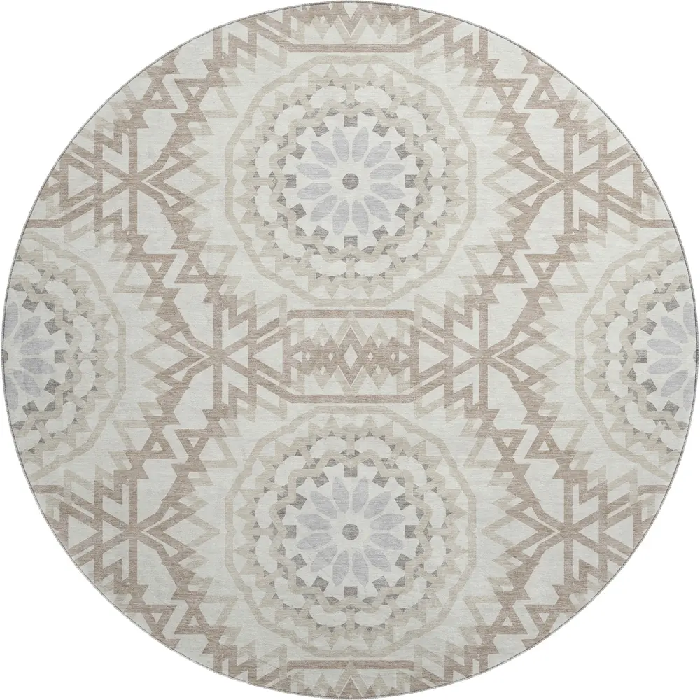 Mayfield AMF619 Ivory 8' x 8' Rug