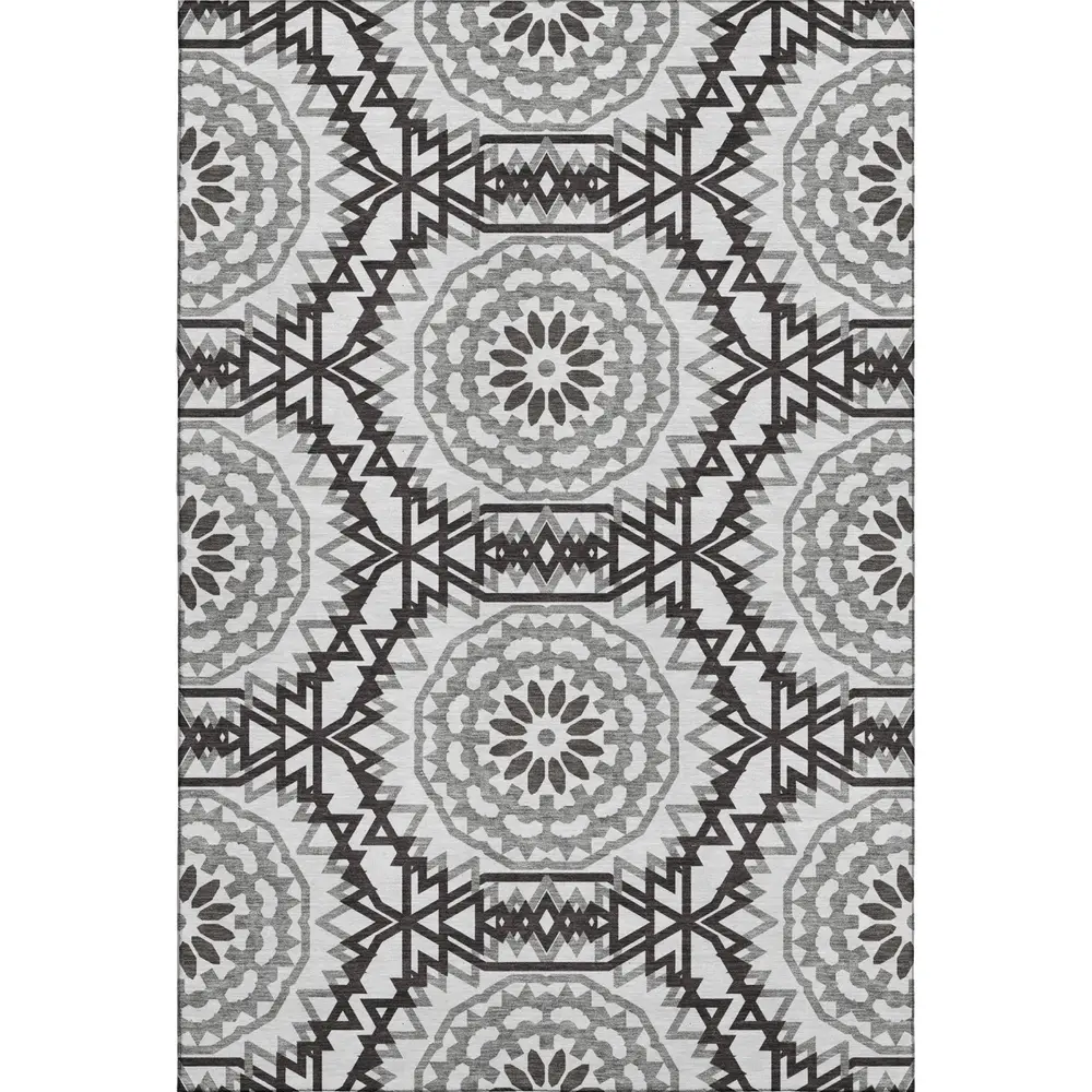 Mayfield AMF619 White 3' x 5' Rug