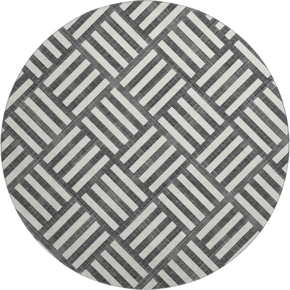 Mayfield AMF620 Black 8' x 8' Rug