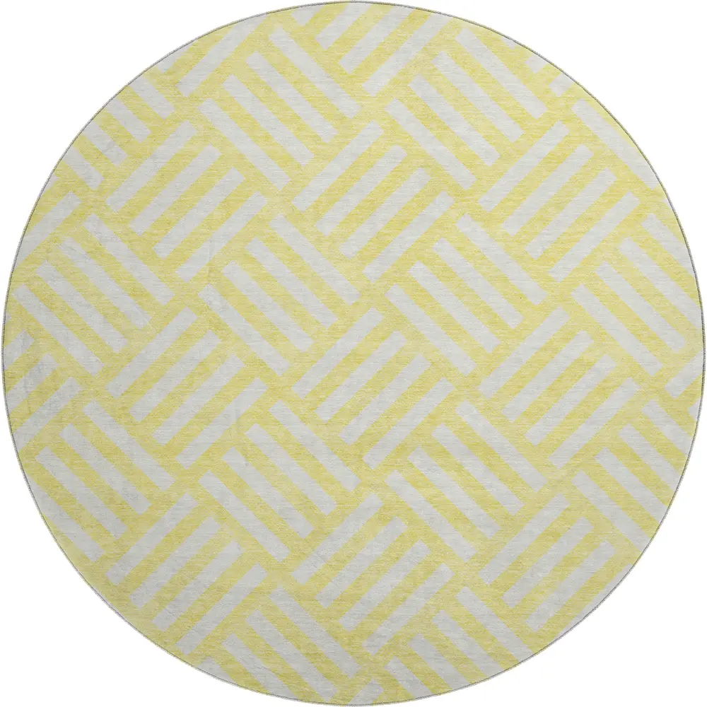 Mayfield AMF620 Yellow 8' x 8' Rug