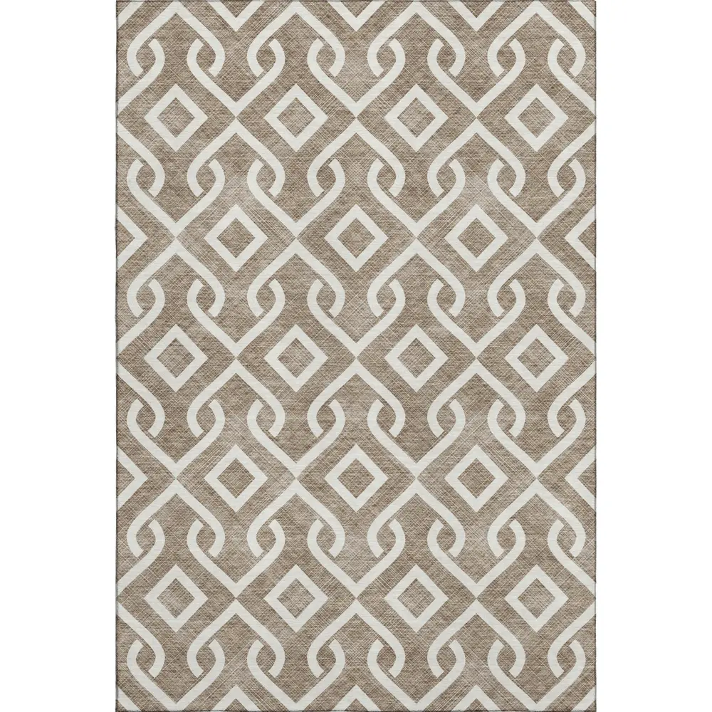 Mayfield AMF621 Brown 3' x 5' Rug