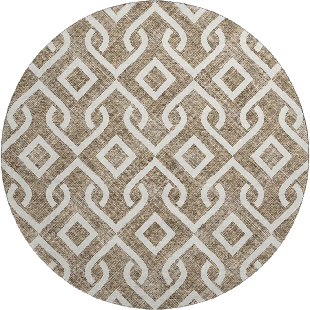 Mayfield AMF621 Brown 8' x 8' Rug