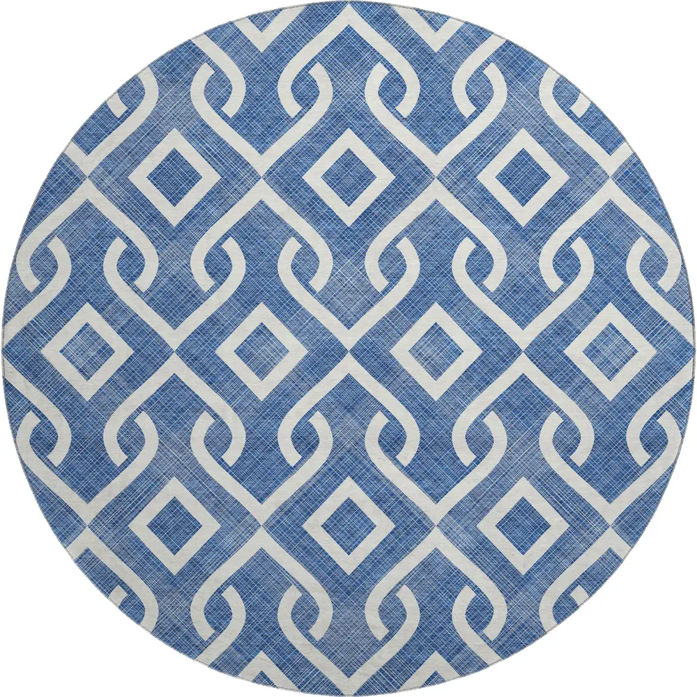 Mayfield AMF621 Blue 8' x 8' Rug