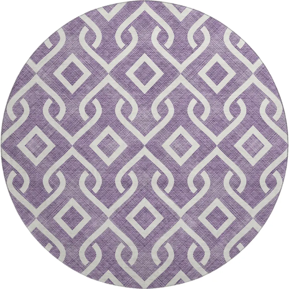 Mayfield AMF621 Purple 8' x 8' Rug
