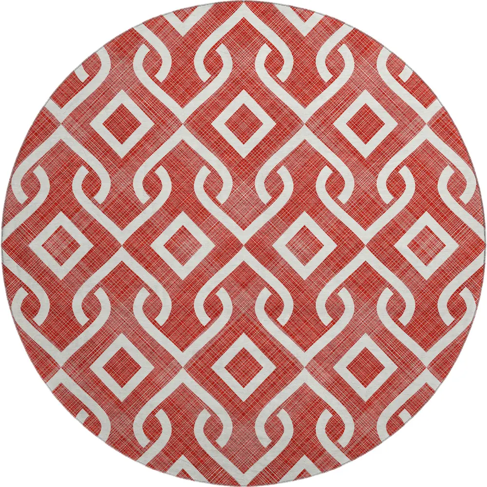 Mayfield AMF621 Red 8' x 8' Rug