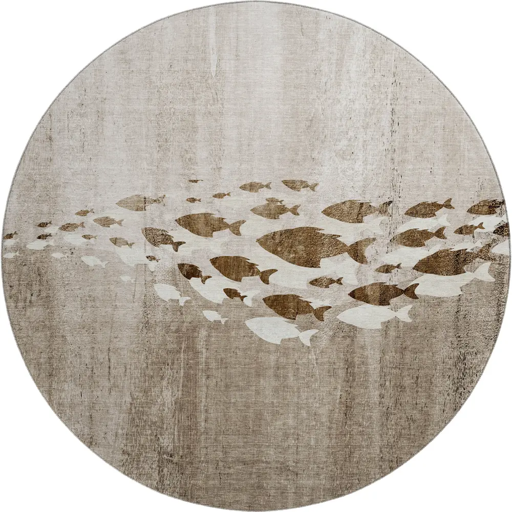 Mayfield AMF627 Taupe 8' x 8' Rug