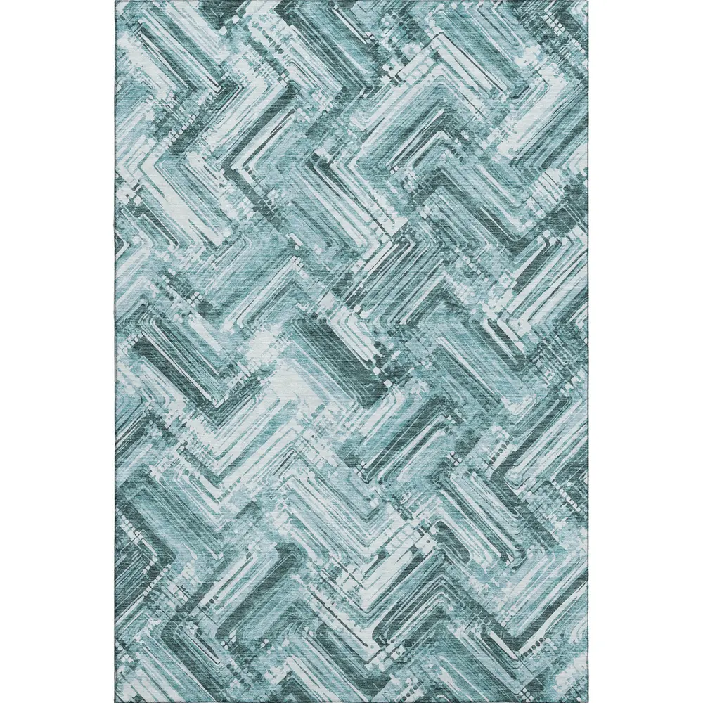Mayfield AMF630 Teal 10' x 14' Rug
