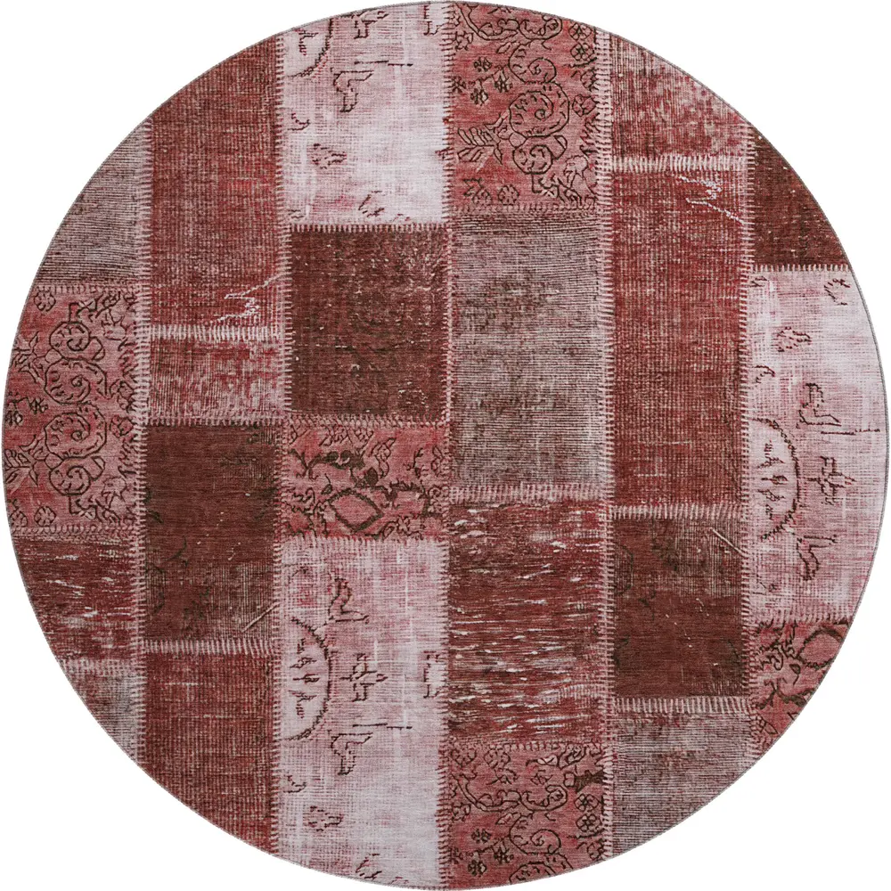 Mayfield AMF631 Burgundy 8' x 8' Rug