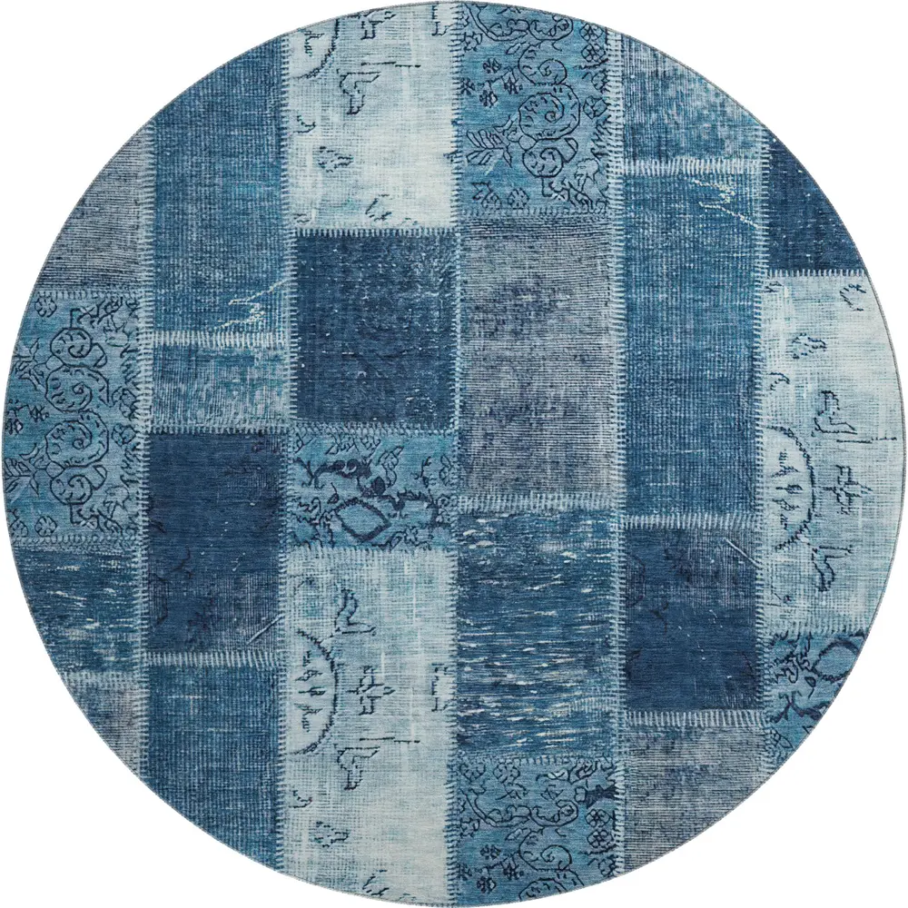 Mayfield AMF631 Blue 8' x 8' Rug