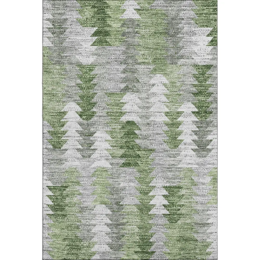 Mayfield AMF632 Green 8' x 10' Rug