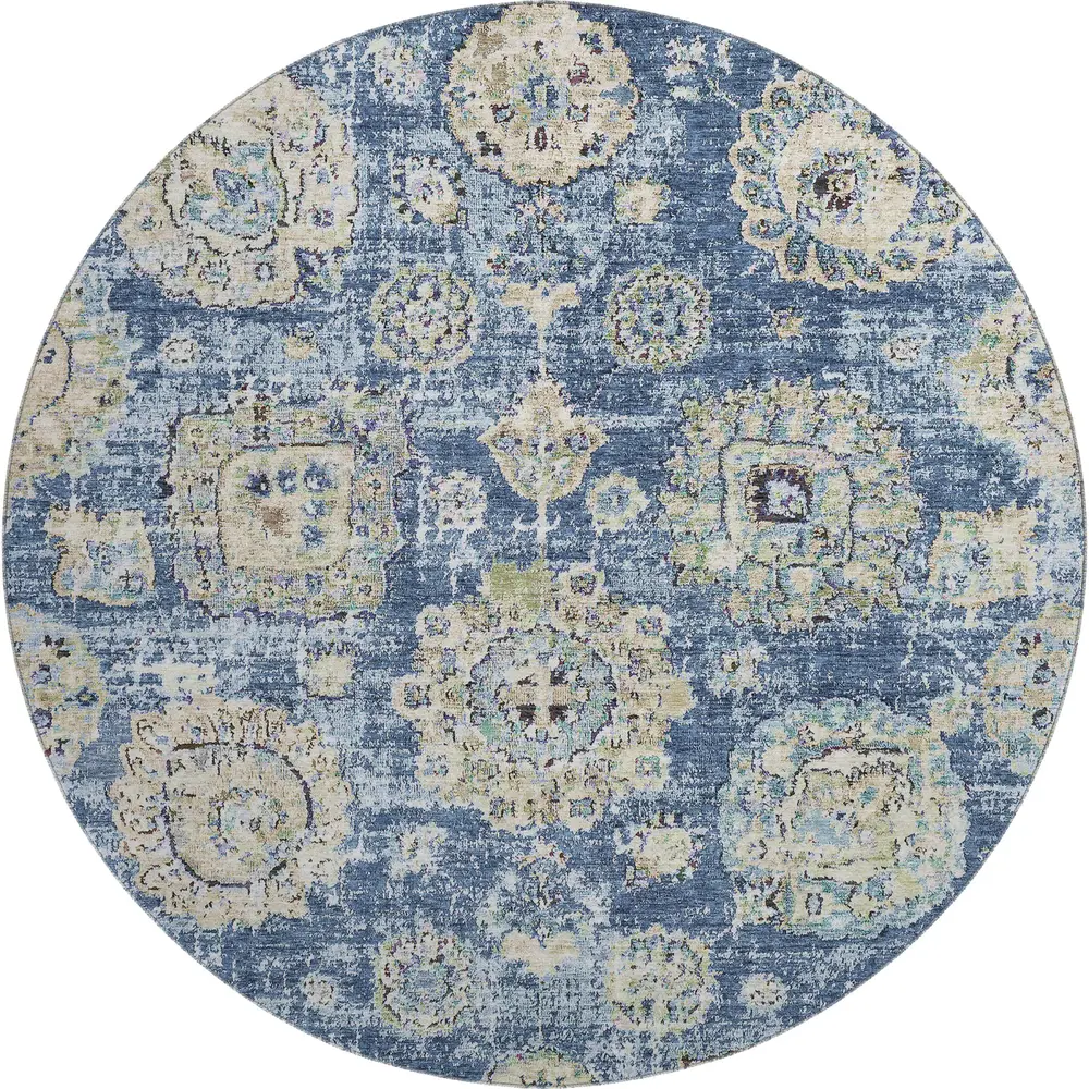 Mayfield AMF634 Blue 8' x 8' Rug