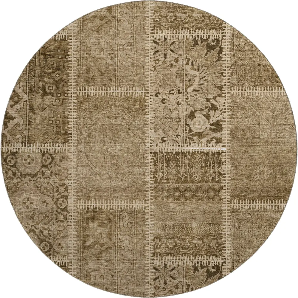 Mayfield AMF635 Brown 8' x 8' Rug