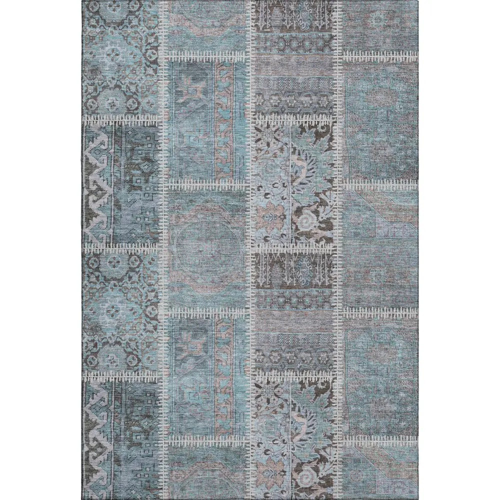 Mayfield AMF635 Teal 10' x 14' Rug