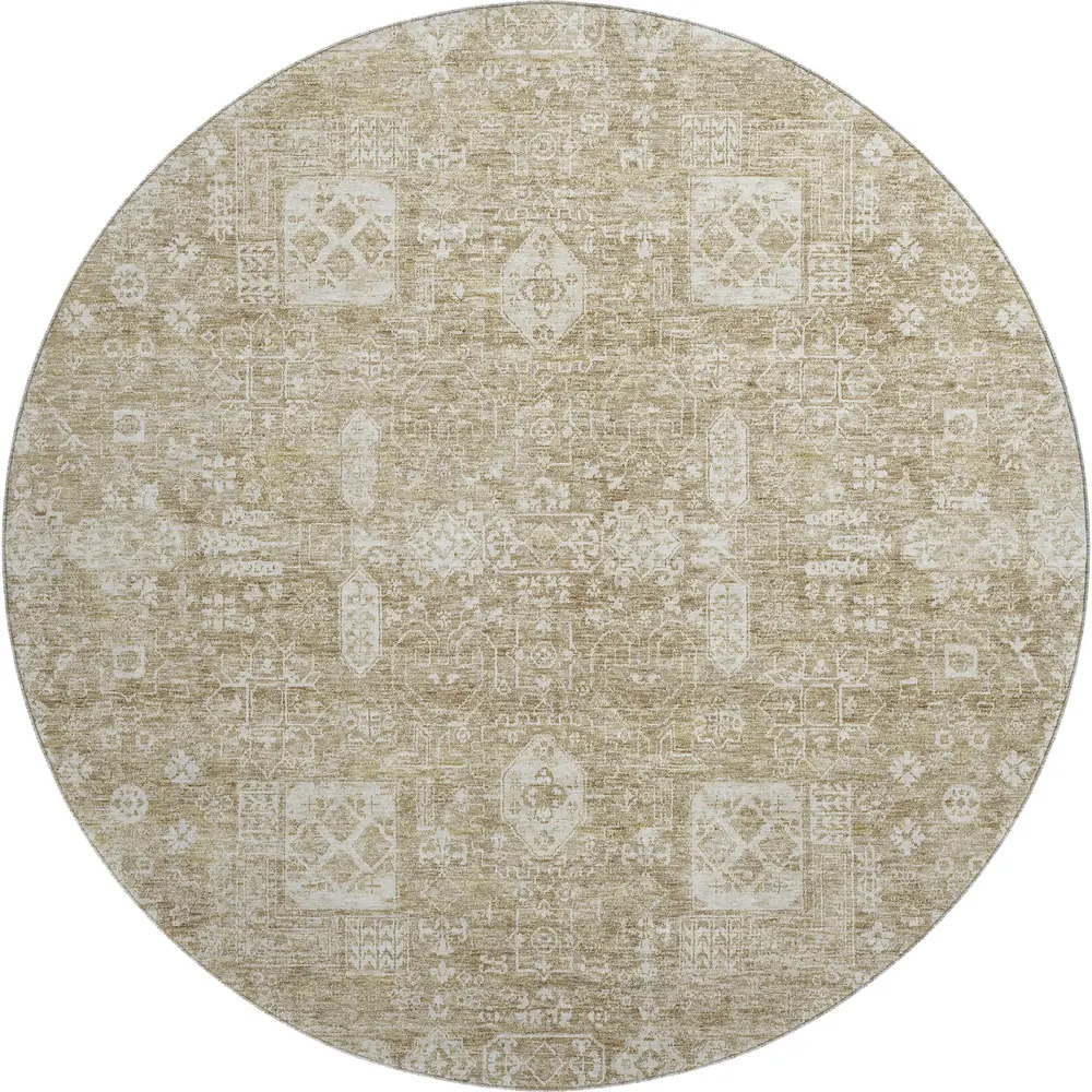 Mayfield AMF637 Beige 8' x 8' Rug