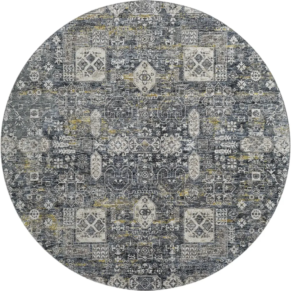 Mayfield AMF637 Charcoal 8' x 8' Rug