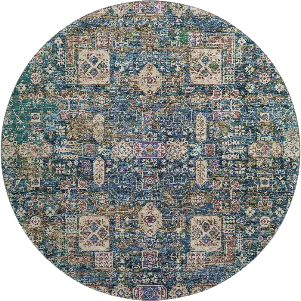 Mayfield AMF637 Green 8' x 8' Rug