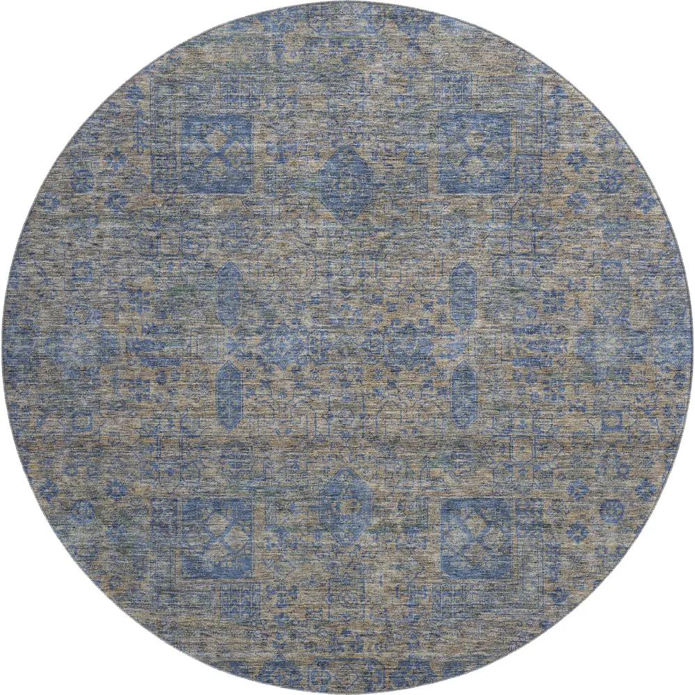 Mayfield AMF637 Khaki 8' x 8' Rug