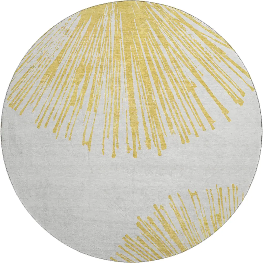 Mayfield AMF642 Gold 8' x 8' Rug