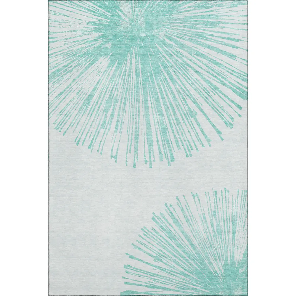 Mayfield AMF642 Teal 8' x 10' Rug