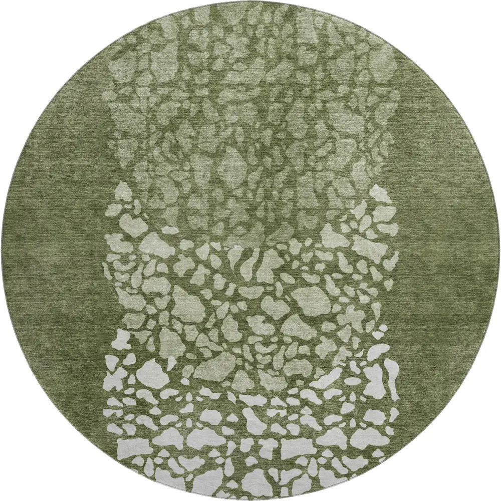 Mayfield AMF643 Olive 8' x 8' Rug