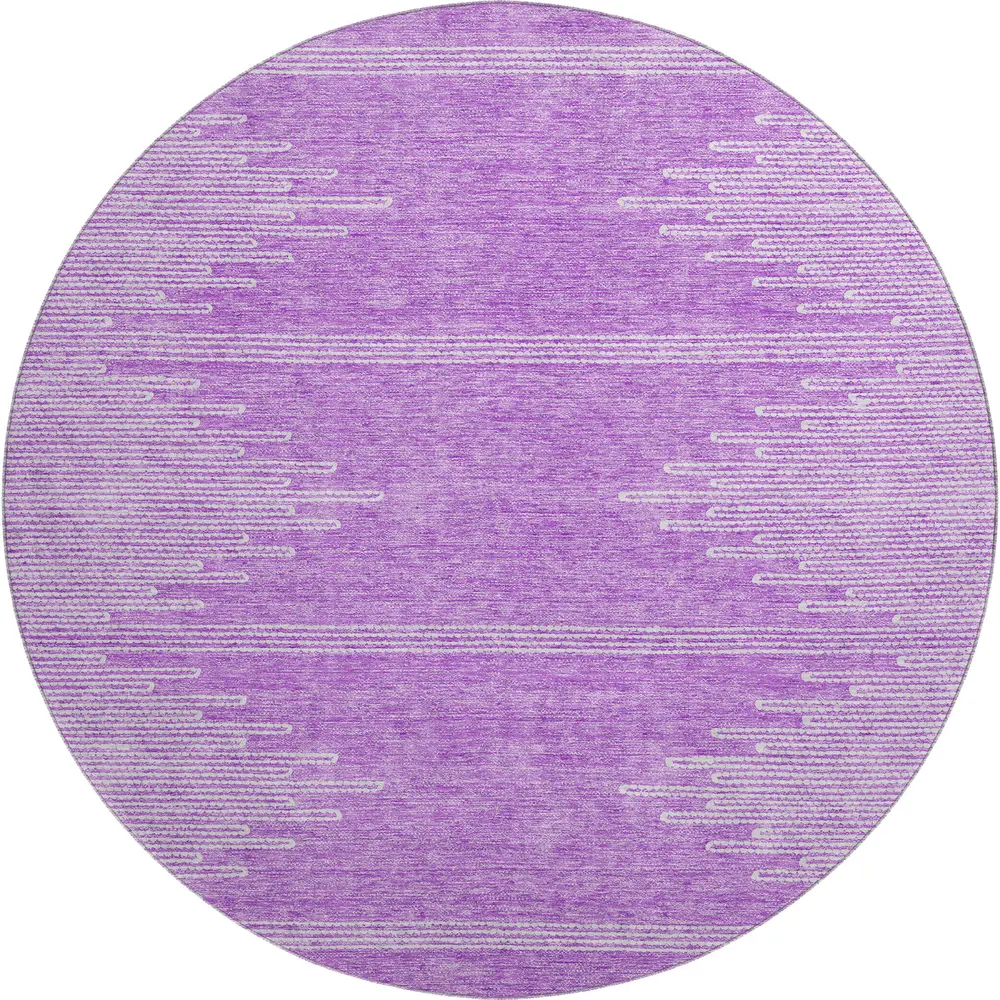 Mayfield AMF647 Lavender 8' x 8' Rug