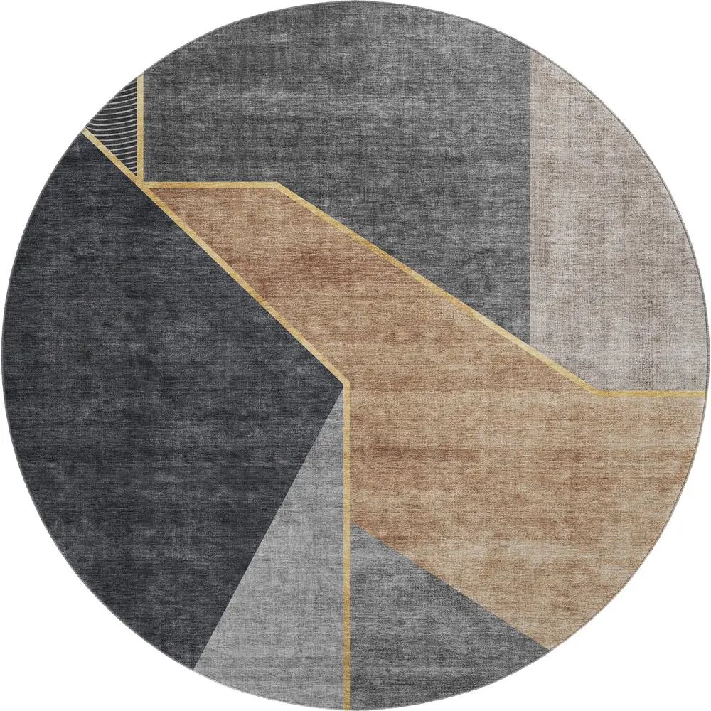 Mayfield AMF648 Charcoal 8' x 8' Rug