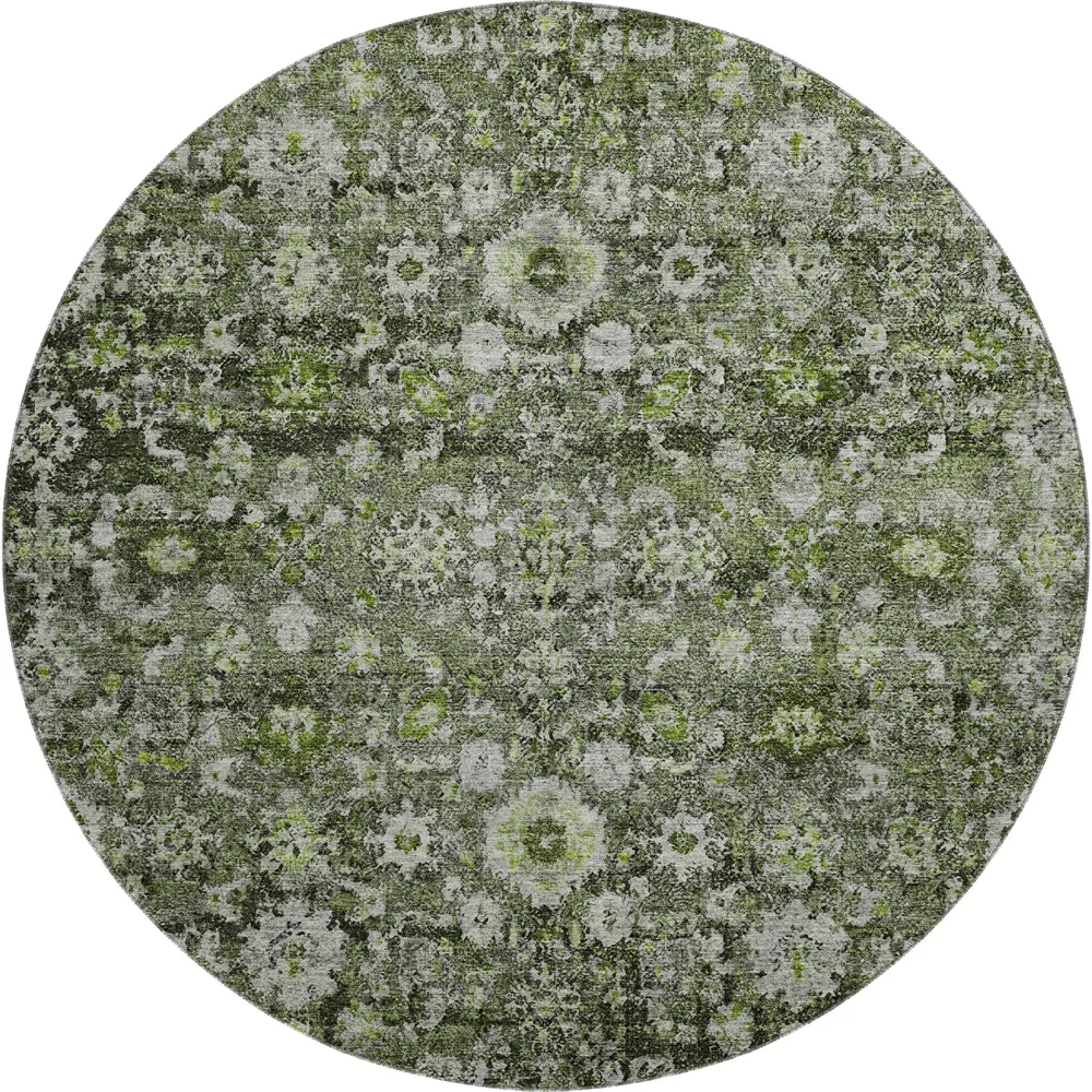 Mayfield AMF651 Green 8' x 8' Rug
