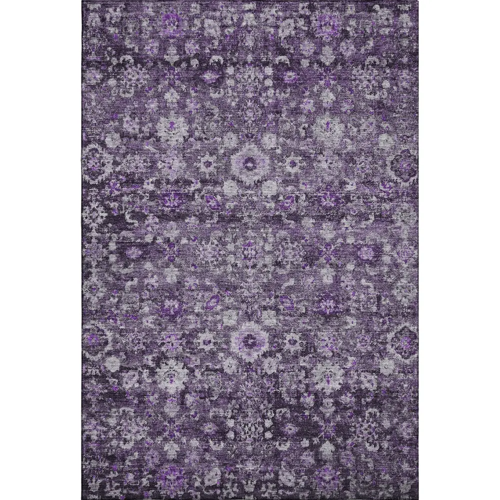 Mayfield AMF651 Purple 3' x 5' Rug