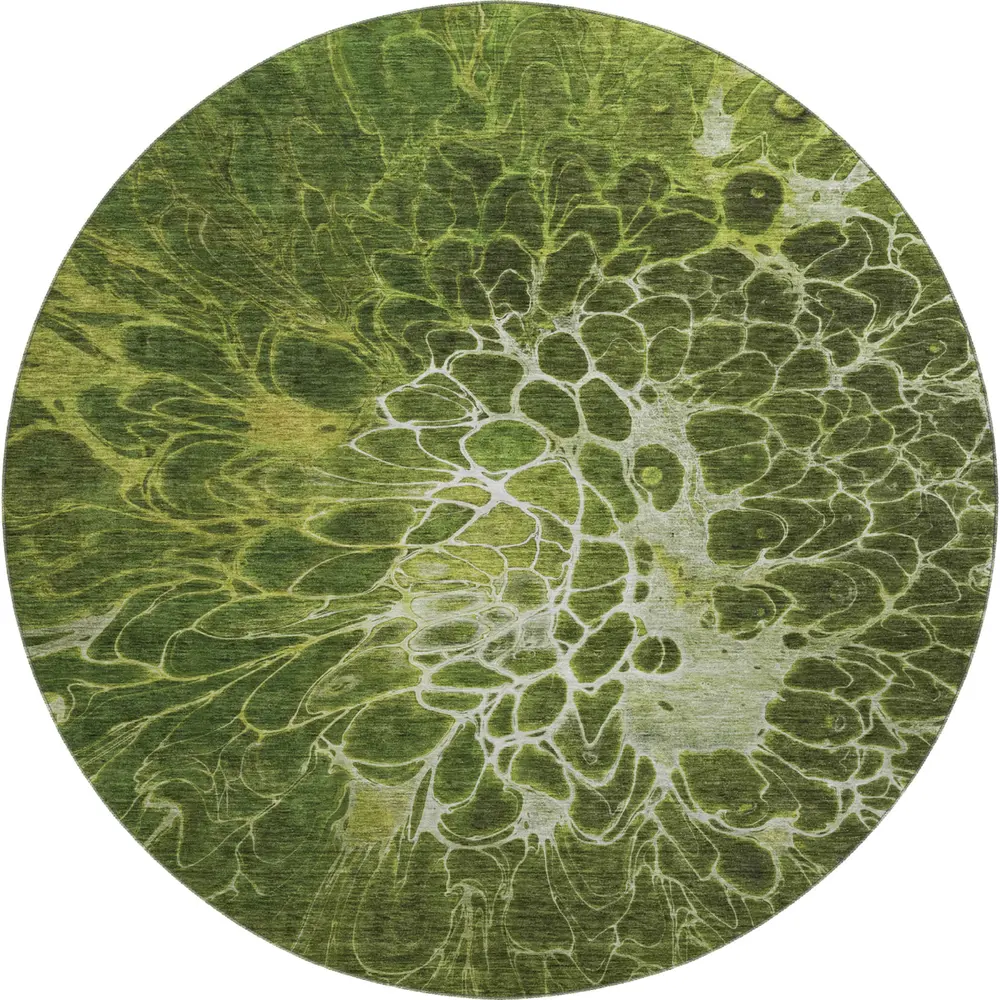 Mayfield AMF652 Olive 8' x 8' Rug