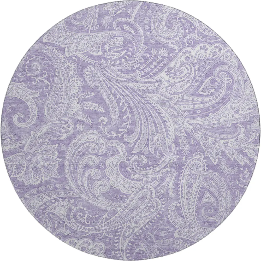 Mayfield AMF654 Lavender 8' x 8' Rug