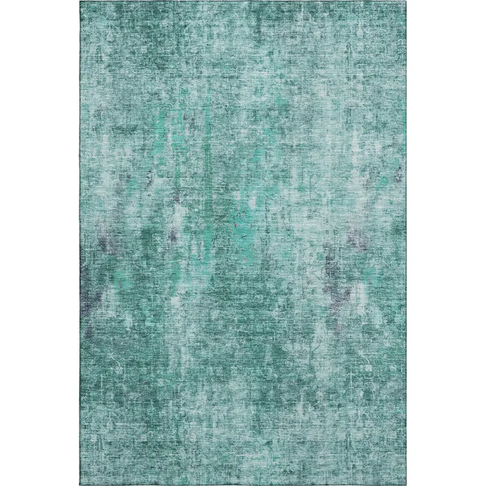 Mayfield AMF655 Teal 3' x 5' Rug