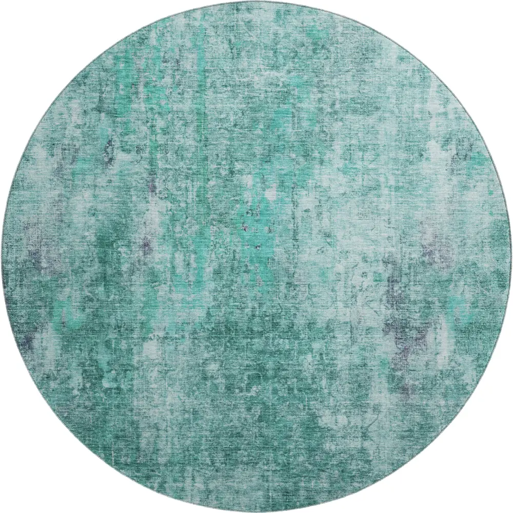 Mayfield AMF655 Teal 8' x 8' Rug