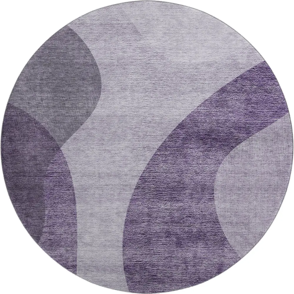 Mayfield AMF657 Purple 8' x 8' Rug