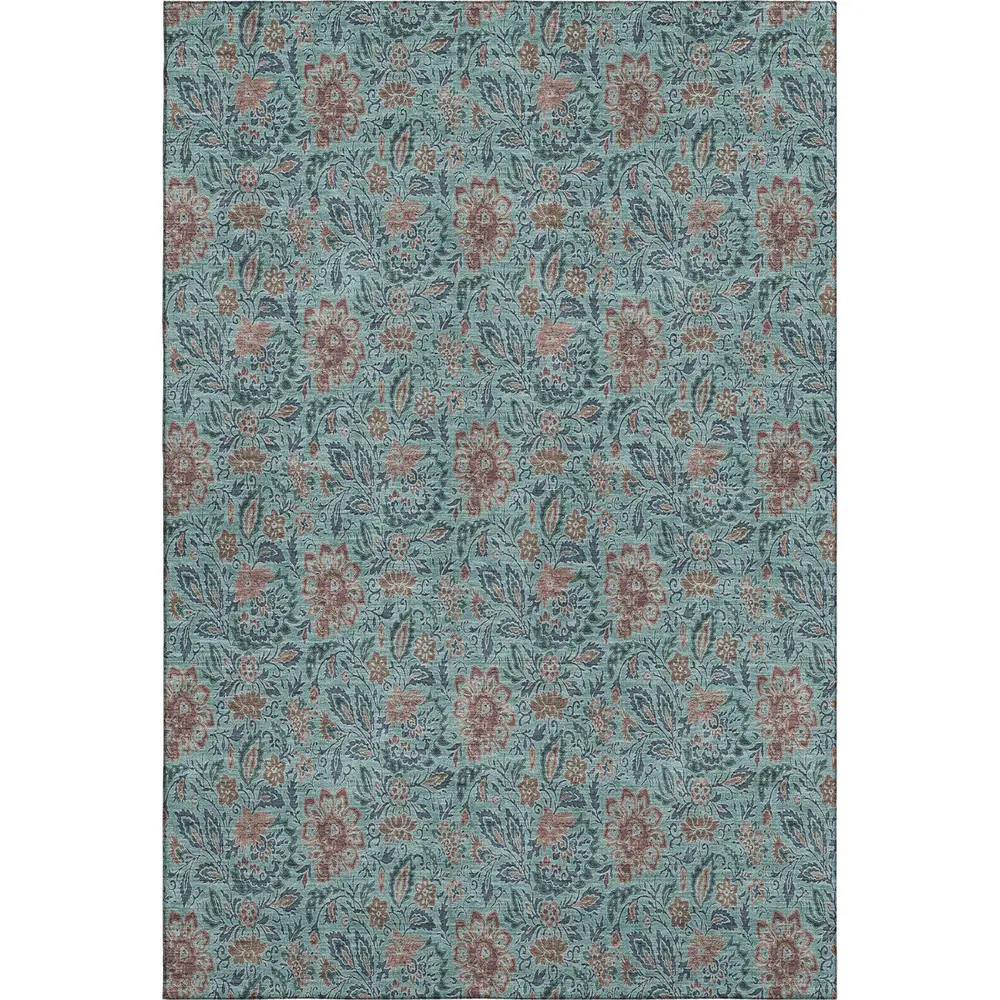 Mayfield AMF660 Teal 8' x 10' Rug