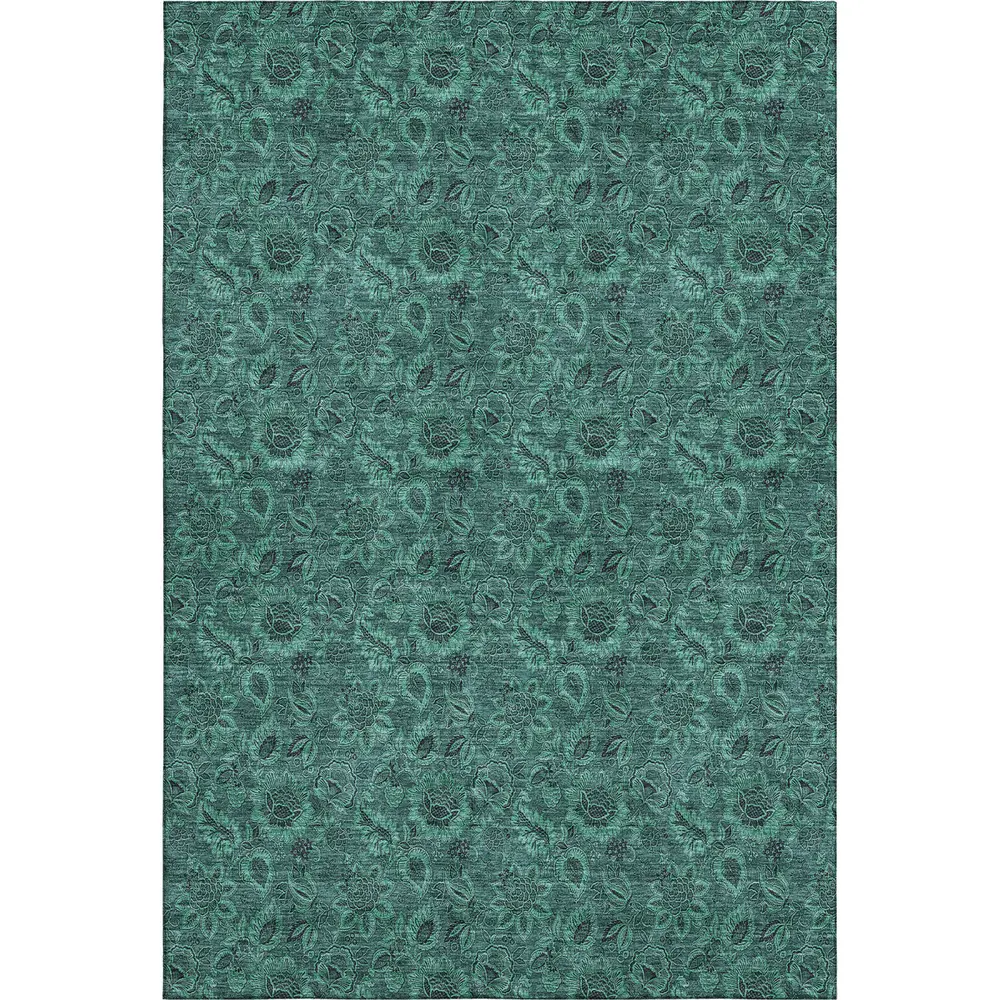 Mayfield AMF661 Teal 8' x 10' Rug