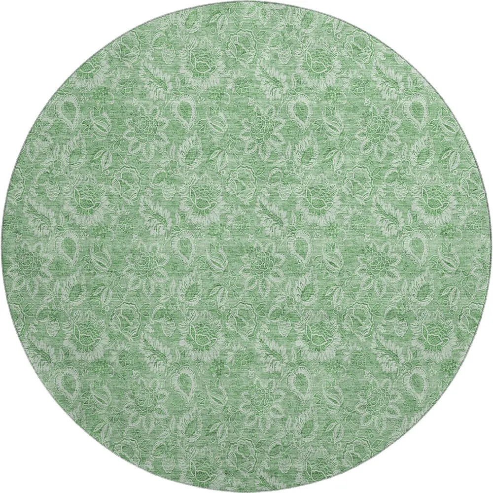 Mayfield AMF662 Green 8' x 8' Rug