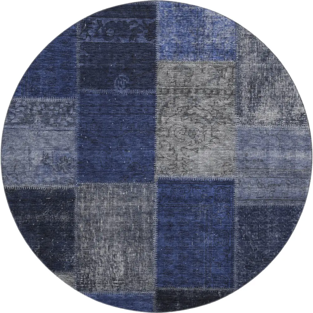 Mayfield AMF663 Navy 8' x 8' Rug