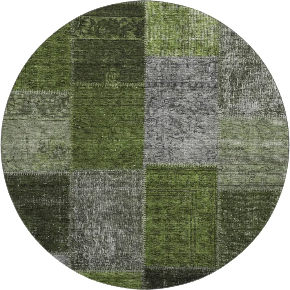 Mayfield AMF663 Olive 8' x 8' Rug