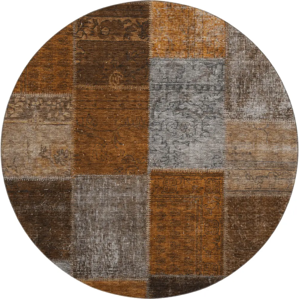 Mayfield AMF663 Paprika 8' x 8' Rug