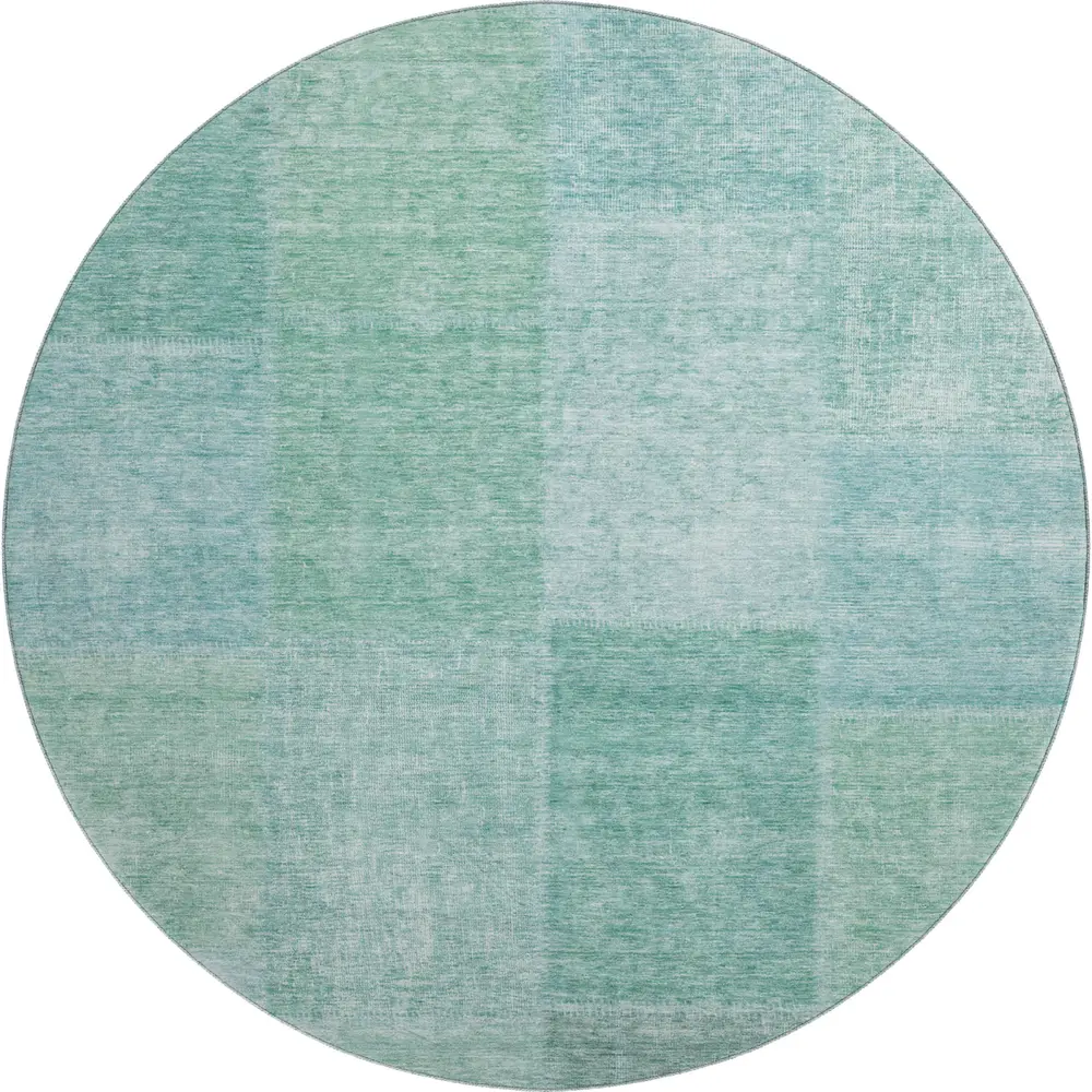 Mayfield AMF664 Teal 8' x 8' Rug